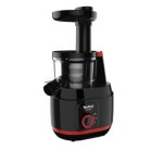 Exprimidor lenta Tefal Juiceo ZC150 Negro/Rojo 80 RPM 0,8 L