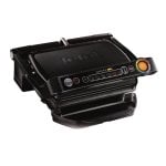 Elektrischer Grill Tefal OptiGrill + GC7128 Schwarz Edelstahl 30 x 20 cm