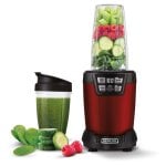 Licuadora Sencor SNB 6601RD Vaso 1 L 1200 W Preto Vermelho