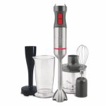 Batidora de inmersión Zelmer ZHB4652 VARIO 1400W 0,5L Gris Plata