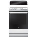 Cocina Independiente Amica 58CE2.315HQ(W) 4 Zonas Cerámicas Horno Eléctrico 62 L Clase A