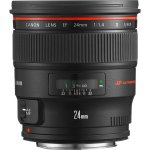 Objectif Canon 2750B005 24 mm f/1.4 USM Monture EF Noir