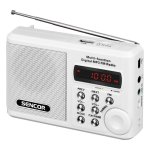Radio Sencor SRD 215 W Analógica FM Blanco