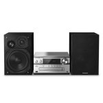Mini Hifi Systeem Panasonic SC-PMX92 120W RMS Bluetooth CD DAB+ FM Zwart Zilver