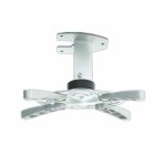 Soporte de techo para proyectores Art P-101 15 kg Plata