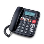 Analogtelefon Emporia KFT20 Anruferkennung Schwarz