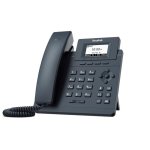 Téléphone IP Yealink SIP-T30 Noir avec connexion filaire