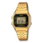 Casio LA680WEGA-1ER Resina Cronómetro Alarma Retroiluminación LED Oro 28,6mm