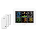 Estacao Meteorologica Levenhuk Wezzer Plus Lp60 com 3 Sensores Remotos