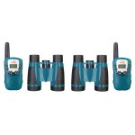 Kit De Walkie-talkie Y Prismáticos Levenhuk Labzz Wtt10 Azul
