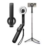 Palanca para autofotos Spigen MagSafe Tripod Selfie Stick Noir