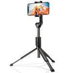Palanca para autofotos Spigen S540w Bluetooth Negro 77 cm