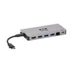 USB-C Dock - 4K HDMI, USB 3.2 Gen 1, Hub USB-A, GbE, Carte Mémoire, Charge PD 100W, Câble Amovible