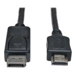 Cabo Adaptador DisplayPort para HDMI Macho-Macho 3 pés Eaton