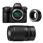 Appareil photo Mirrorless Nikon Z8 45.7MP 28-75mm F2.8 Adaptateur FTZ II Full-Frame