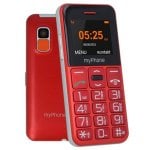 Móvil myPhone Halo Easy 2G 1.7" Gris Rojo SIM única