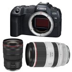 Fotocamera Mirrorless Canon EOS R8 24.2MP 24-70mm 70-200mm Full-Frame WiFi Bluetooth