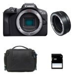 Fotocamera mirrorless Canon EOS R100 24.1MP WiFi Bluetooth con accessori