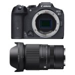 Appareil photo mirrorless Canon EOS R7 32.5MP 16-300mm Stabilisation WiFi Bluetooth