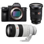 Appareil photo Mirrorless Sony Alpha 7 III 24MP Full-Frame 24-70mm et 70-200mm WiFi