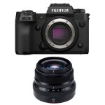 Appareil photo mirrorless Fujifilm X-H2 40.2MP 8K 35mm F2 WiFi Bluetooth