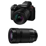 Câmara Mirrorless Panasonic Lumix S5 Mark II 24.2MP 20-60mm 70-300mm Sensor Full-Frame WiFi Bluetooth