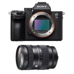 Appareil photo Mirrorless Sony Alpha 7 III 24MP 28-70mm F2.8 Capteur Full-Frame