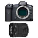 Câmara Mirrorless Canon EOS R5 45MP Sensor Full-Frame 24-105mm Wi-Fi Bluetooth Estabilização