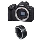 Fotocamera Mirrorless Canon EOS R50 24.2MP WiFi Bluetooth con Anello EF-EOS R