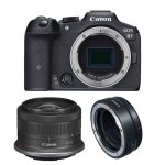 Fotocamera Mirrorless Canon EOS R7 32.5MP 18-45mm RF-S Stabilizzazione WiFi Bluetooth