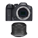 Appareil photo Mirrorless Canon EOS R7 32.5MP 18-45mm RF-S Stabilisé WiFi Bluetooth