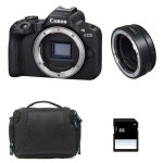 Fotocamera Mirrorless Canon EOS R50 24.2MP WiFi Bluetooth con Borsa e Scheda SD 8GB