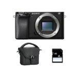 Caméra Mirrorless Sony Alpha 6100 Cœur 24.2MP WiFi Noir