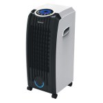 Ventilatore a Colonna Ravanson KR-7010 60W 3 Velocità Design Compatto Nero/Bianco