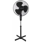 Ventilador de Pie Esperanza EHF001KK 50W 40cm 3 Velocidades Oscilación Ajustable Base Antideslizante