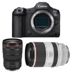 Cámara Mirrorless Canon EOS R5 Mark II 45MP 8K 24-70mm + 70-200mm WiFi Bluetooth Sensor Full-Frame