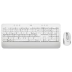 Clavier Logitech Signature MK650 Combo Bluetooth QWERTY Espagnol Blanc