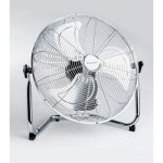 Ventilador de Suelo Ravanson WT-7045INOX 110W 45cm 3 Velocidades Inclinación Ajustable Acero Inoxidable