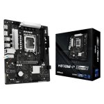 Motherboard AsRock H810M-P Gen5 Intel H810 LGA1851 DDR5 Micro ATX Sem Wifi RGB
