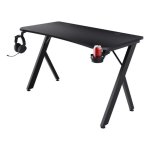 Mesa Gaming Trust GXT 712 120cm ABS/PC Noir pour droitiers