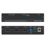 Videocommutator Kramer VS-211H2 HDMI 2.0 Schwarz