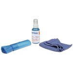 Kit de nettoyage Manhattan Mini pour écrans LCD, liquide et lingettes microfibre 60 ml