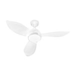 Ventoinha de Teto com Luz Farelek Corsica 70W 116cm 3 Velocidades LED Comando