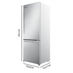 Frigorifero Americano Cecotec Bolero CoolMarket Combi Total No Frost 179cm 499L E Inox
