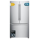Frigorífico Americano Cecotec Bolero CoolMarket FD 579 Total No Frost 178cm 576L E Inox