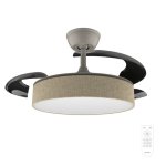 Deckenventilator mit Licht Cecotec EnergySilence Aero 3666 30W 91,5cm 6 Stufen Einklappbare Flügel Fernbedienung