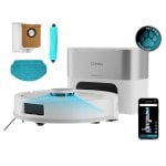 Robot Aspirapolvere Cecotec Conga Y80 Pearl con Autosvuotamento Navigazione Laser 25.000 Pa