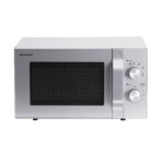 Microondas Sharp R204S 20 Litros 800W Giratorio Plata Encimera