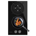 Placa de gas Cecotec Bolero Squad GN 2200S Negro de Cristal