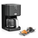 Cafetière à filtre Krups Smart'n Light KM6008 1,25L 15 Tasses 1000W noire